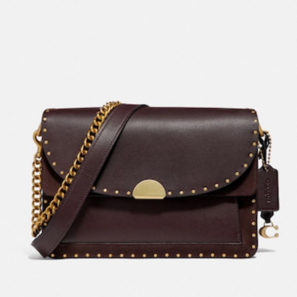 COACH DREAMER SHOULDER BAG WITH RIVETS